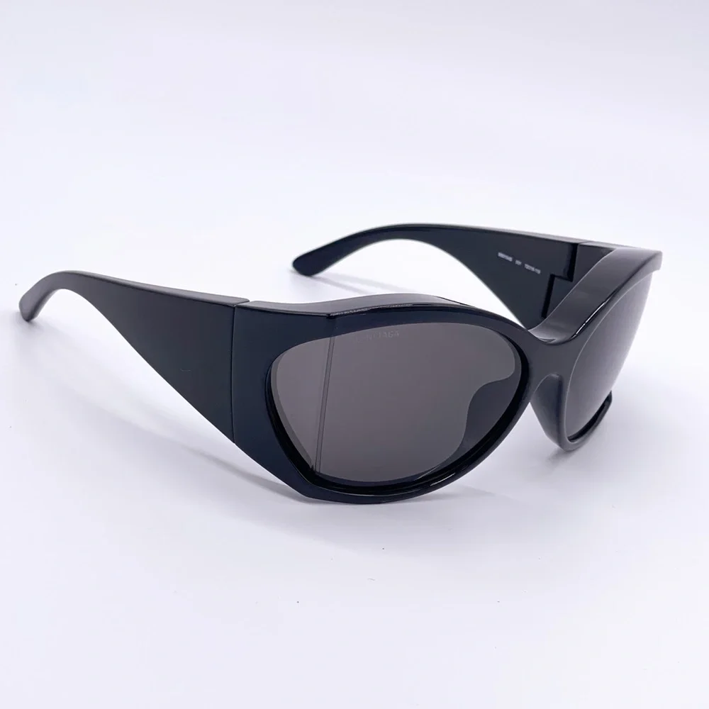 NEW BALENCIAGA BB0154S 001 UNISEX SUNGLASSES BALENCIAGA GOOGLES EYEWEAR